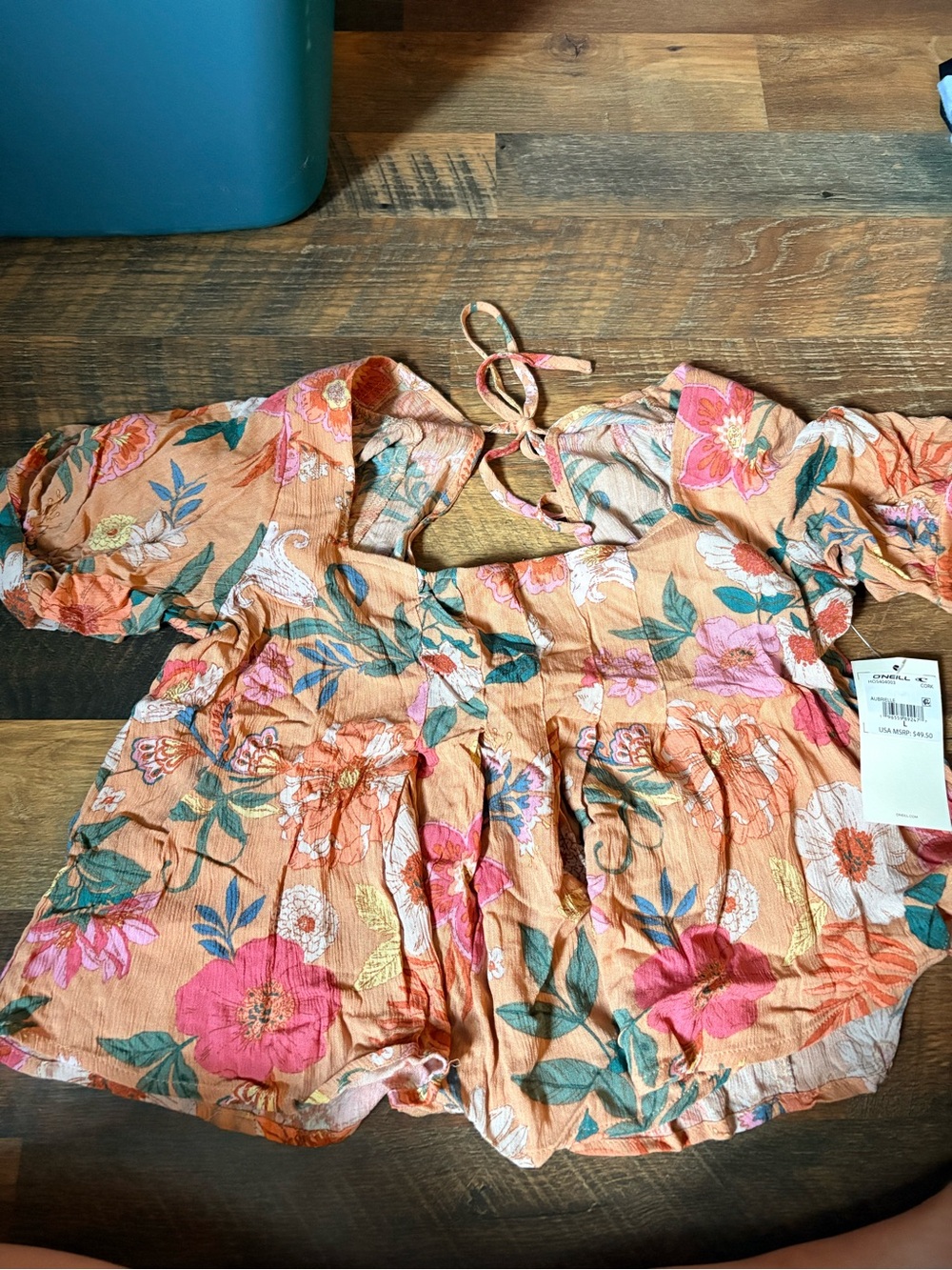 O’Neall floral top
